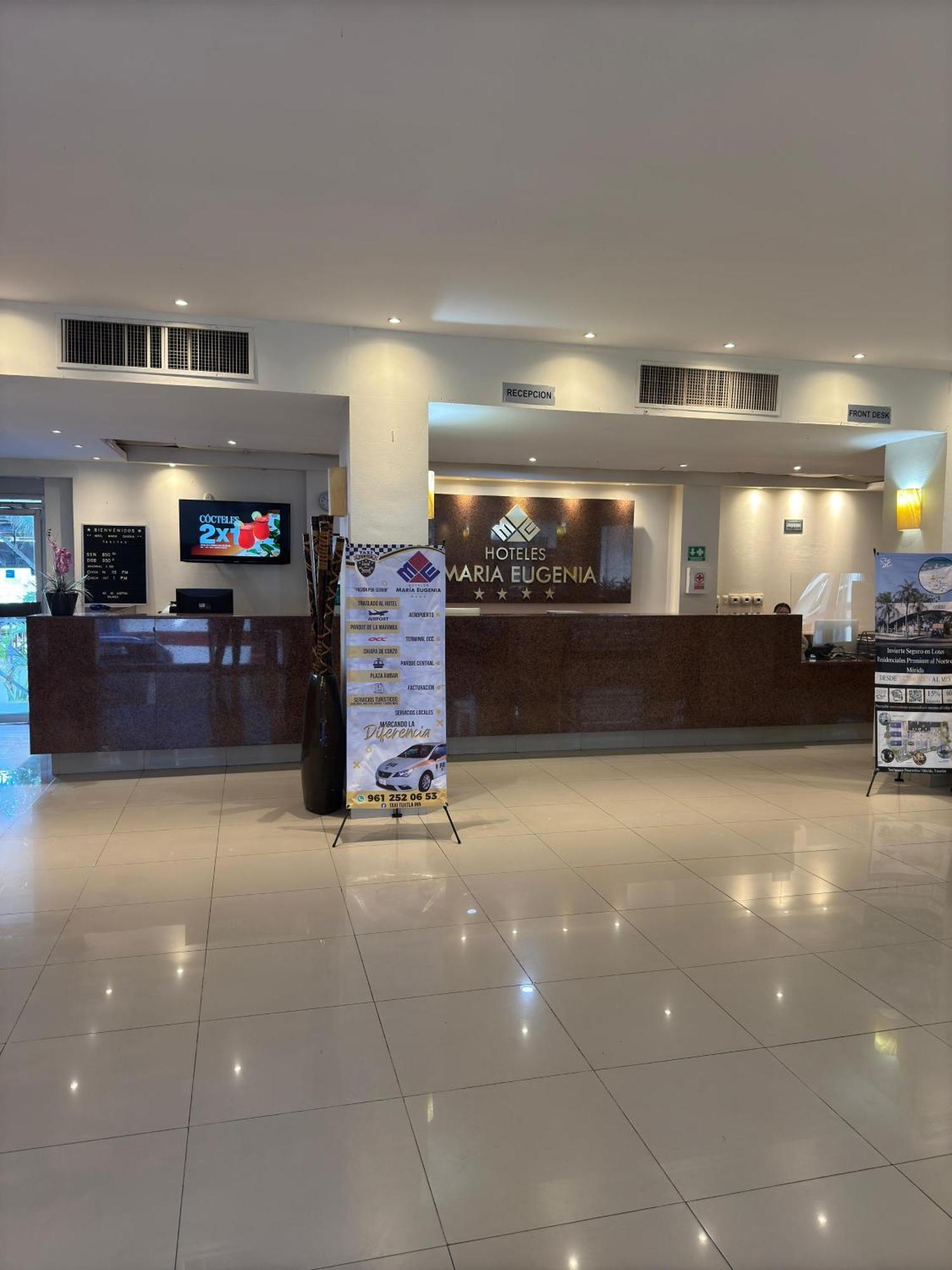 Hotel Maria Eugenia Tuxtla Gutiérrez Eksteriør bilde